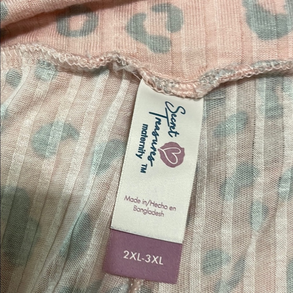 Pink Leopard Print PJs - Picture 6 of 8